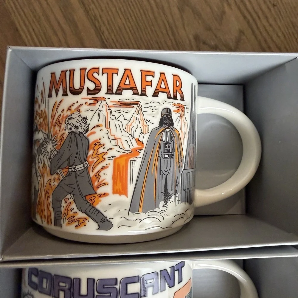 Star Wars Starbucks Disney Been There Series Mug Set of 9 Dead Stock New in Box
